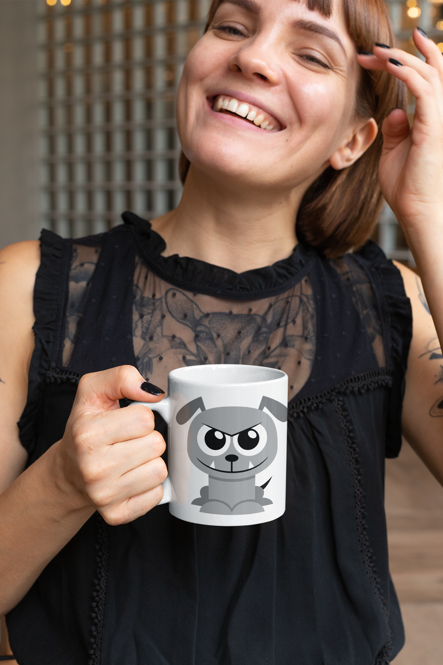 Adorable Turtle Personalised Your Name Gift Mug-1