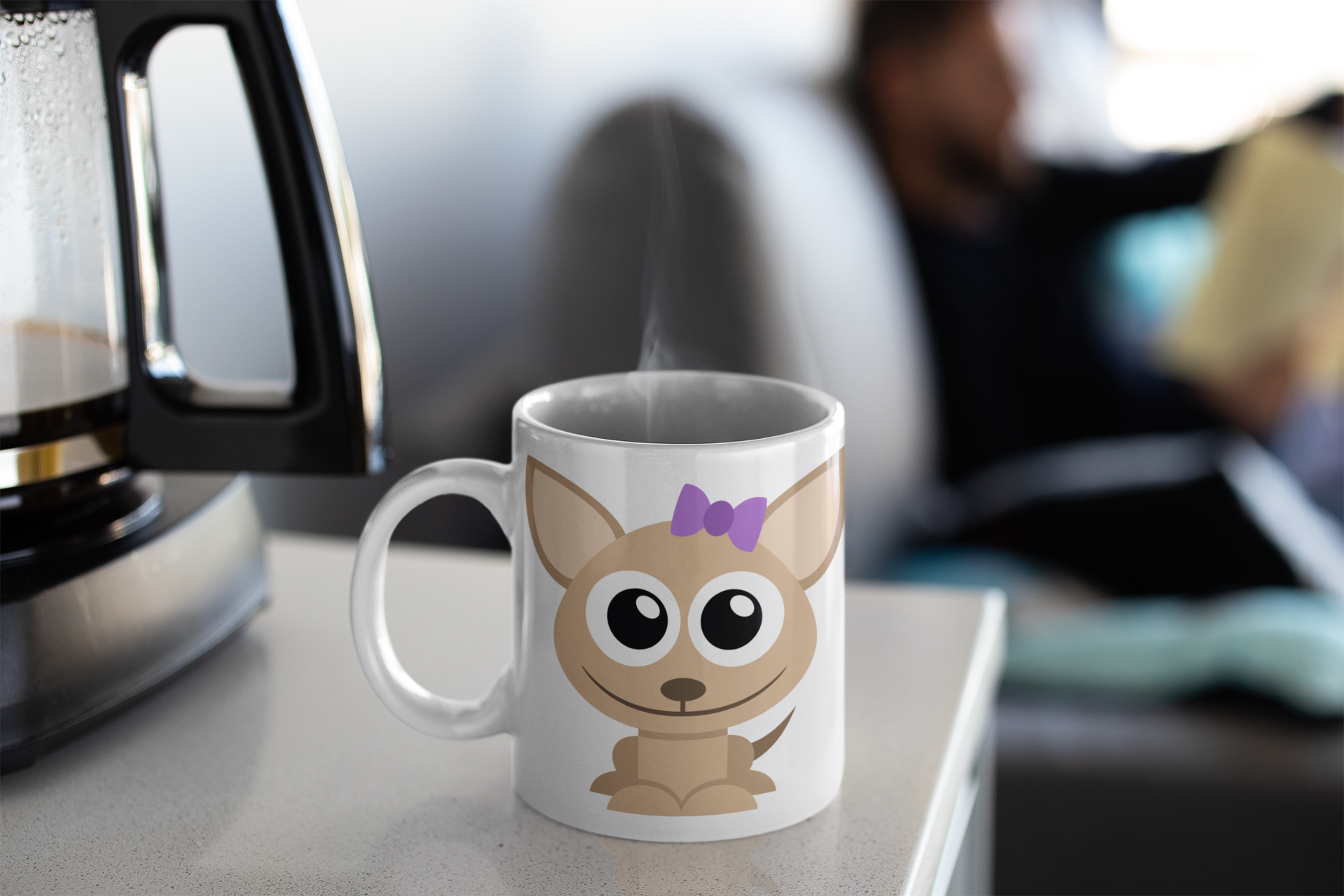 Adorable Turtle Personalised Your Name Gift Mug-4