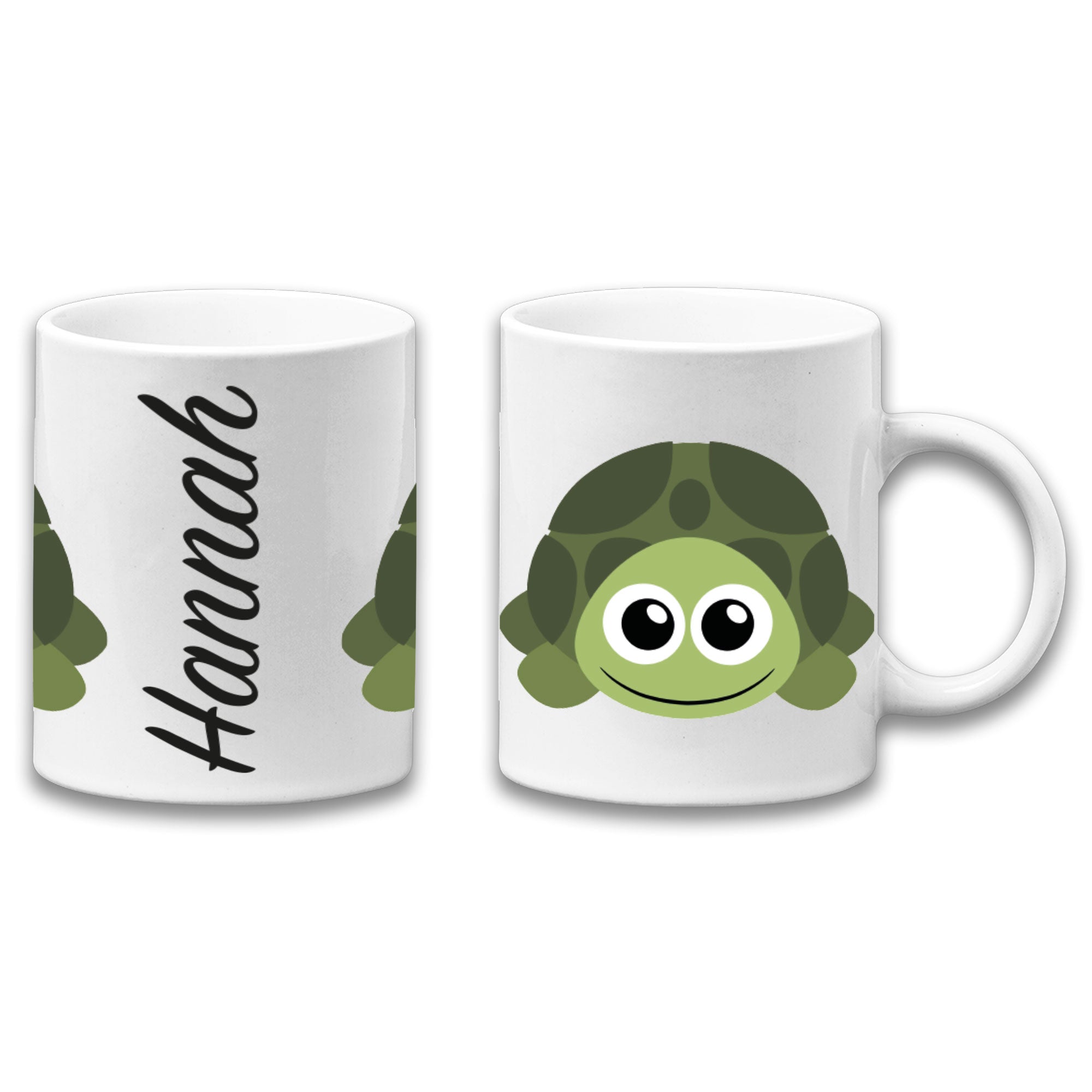 Adorable Turtle Personalised Your Name Gift Mug-0